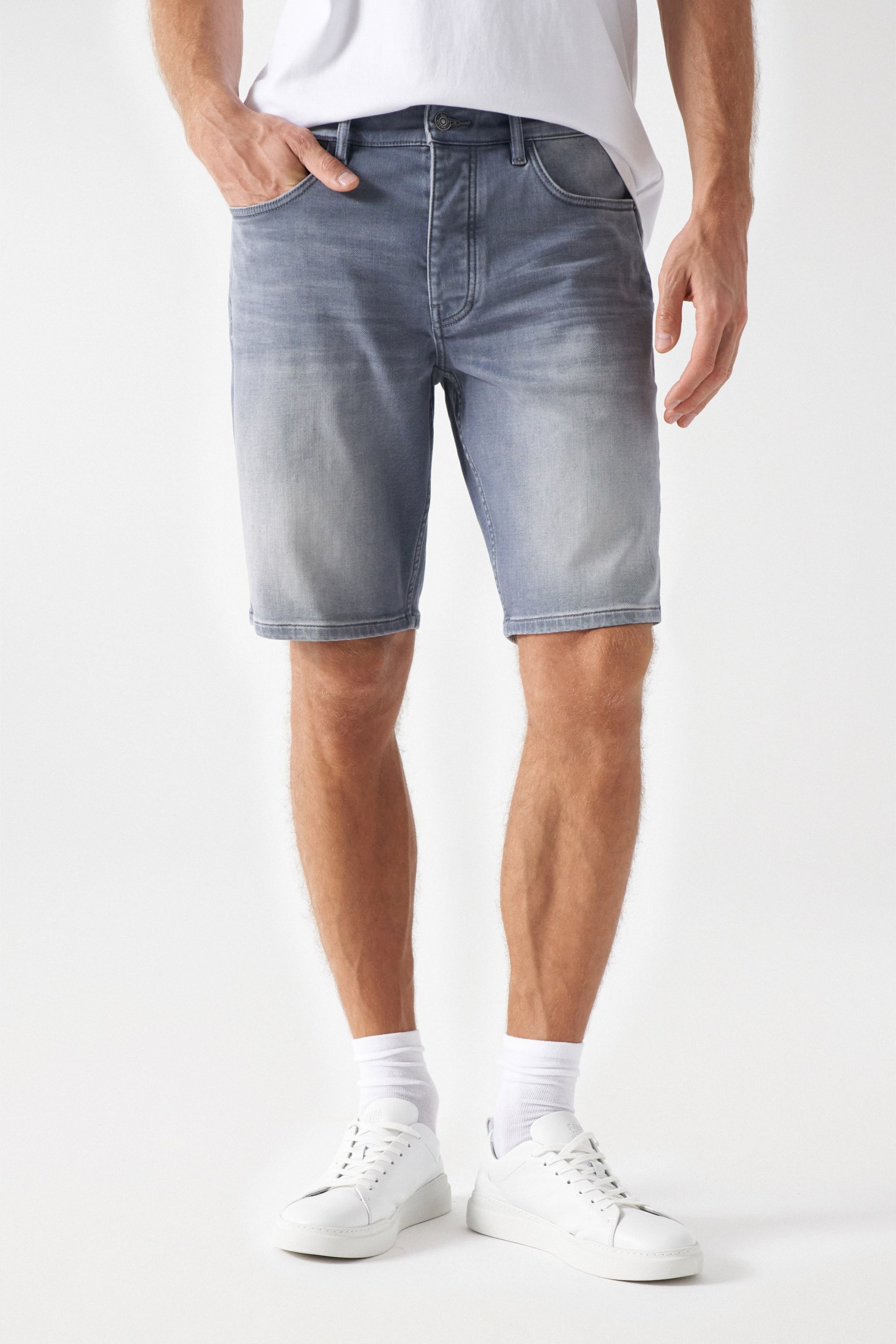 Pantalon corto regular s-active gris  Salsa Jeans